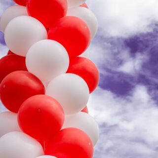 Luftballon-Dekoration-Firmenevent